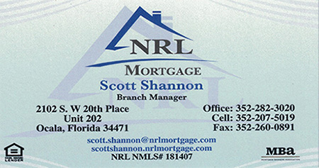 Scott Shannon - NRL Mortgage Branch Manager