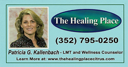Patricia G. Kallenbach - The Healing Place LMT & Wellness Counselor